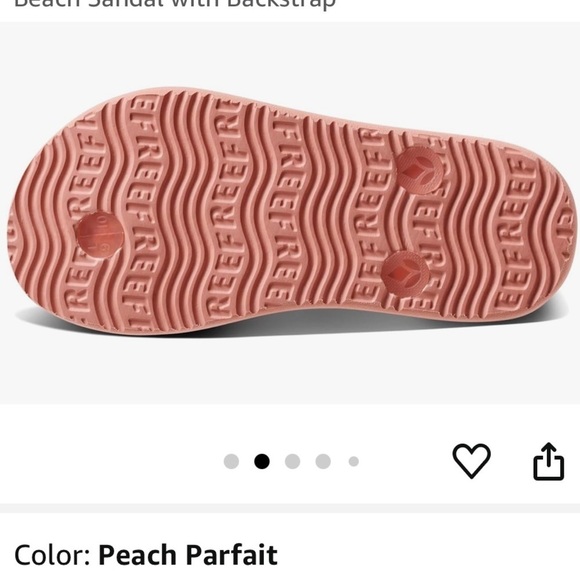 NWT REEF Toddler/Little Kid Charming Flip Flop, Super Lightweight with Backstrap - Picture 2 of 8